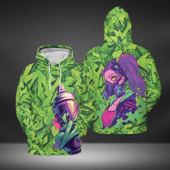 Pull over Hoodie Toxic Spray