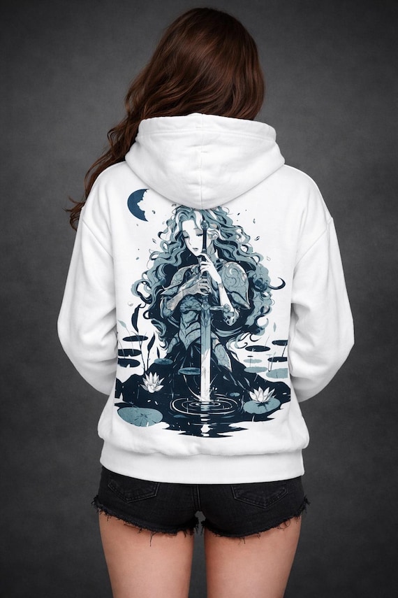 Fleece Hoodie Lady of the lake