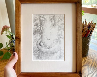 Lullaby Tree Art Print