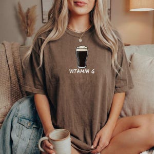 Vitamin G Guinness Beer T-shirt, Stout Beer Tee, St Patrick shirt, Irish themed tees, St Patricks tee, St Patricks day tee, Vitamin g tee image 10
