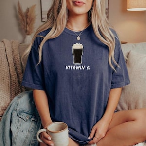 Vitamin G Guinness Beer T-shirt, Stout Beer Tee, St Patrick shirt, Irish themed tees, St Patricks tee, St Patricks day tee, Vitamin g tee image 6