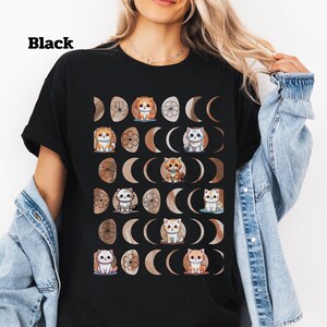 Katzen Grafik T-Shirt, Katzen Shirt, lustige Katzen Shirt, Cat Lady Shirt, Katzen T Shirt, Katzen Liebhaber Geschenk, Geschenke für Katzenliebhaber, Geschenke für Katzenbesitzer.