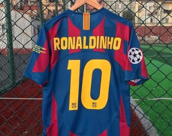 Ronaldinho barcelona shirt hotsell