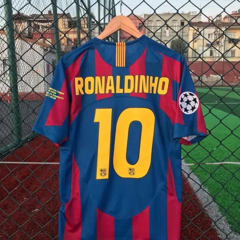 Buy Ronaldinho Jersey Online In India - Etsy India