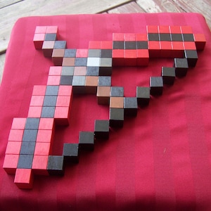 Minecraft-Inspired Ruby Bow