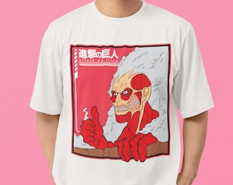 Attack on Titan Anime T-Shirt | AOT Wings of Freedom, Survey Corps | Eren, Levi, Mikasa Graphic Tee | Unisex Gift for Otaku & Manga Fans