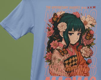 Maomao T-Shirt Anime inspiriert Apotheker-Tagebücher T-Shirt, süßes Manga Shirt, Geschenk für Anime-Fans, japanisches ästhetisches Kleid