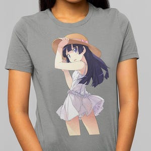 Unisex Jersey Kurzarm-T-Shirt - Anime Girl