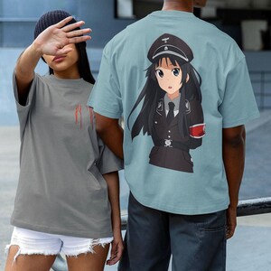 Unisex Jersey Kurzarmshirt - Anime Soldat