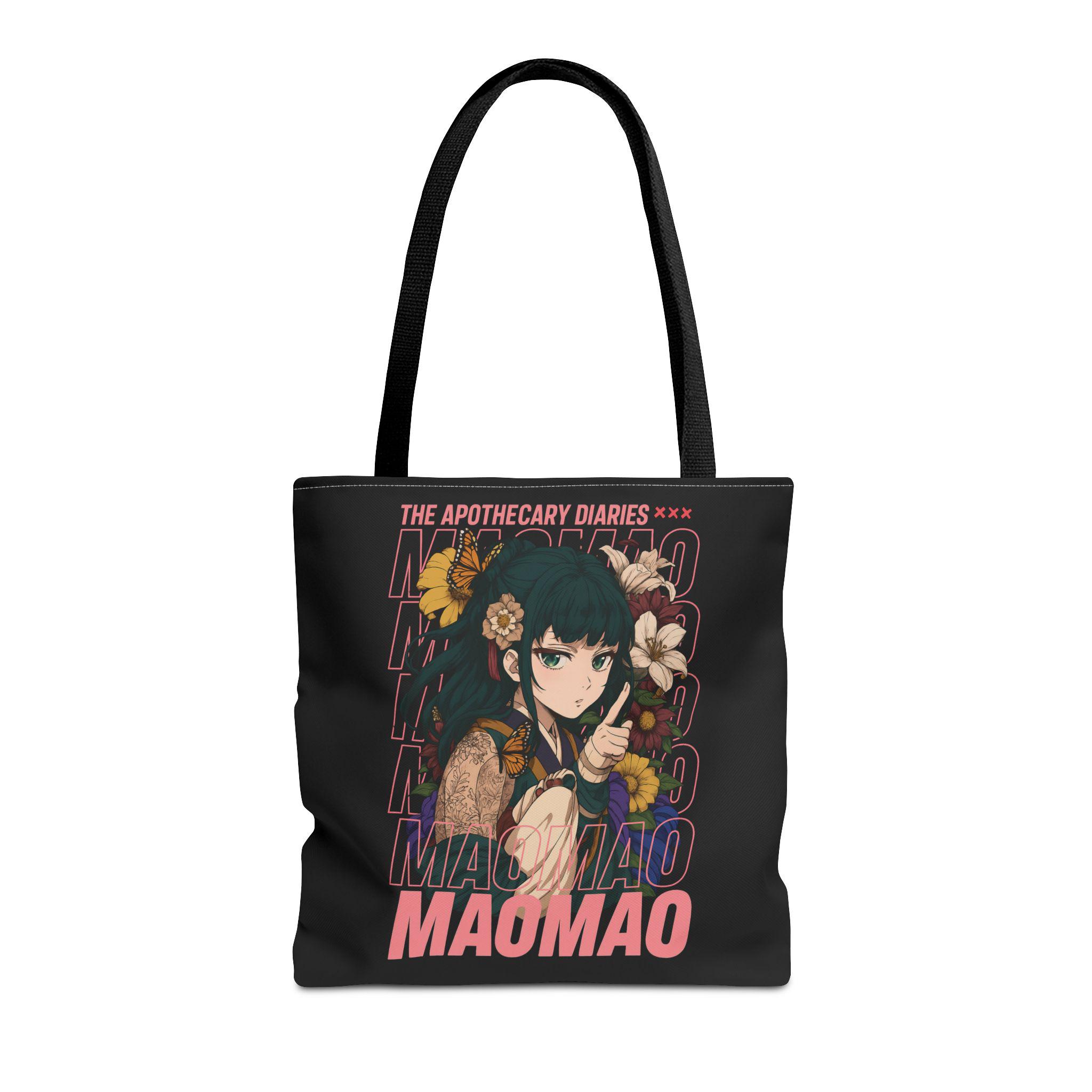 Maomao Tote Bag , the Apothecary Diaries Anime Aesthetic Floral