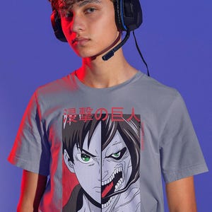 Unisex Jersey Kurzarm-T-Shirt - Attack On Titan