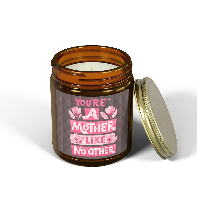 Velas aromáticas "Eres una madre como ninguna otra" (113 g, 255 g) imagen 1