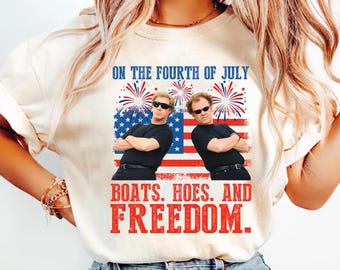 Digitales Design für 4th of Jul 2019 Souvenir Amerikanische Flagge Boot Hacken und Freiheit Sofort Download für T-Shirt Druck und Geschenke
