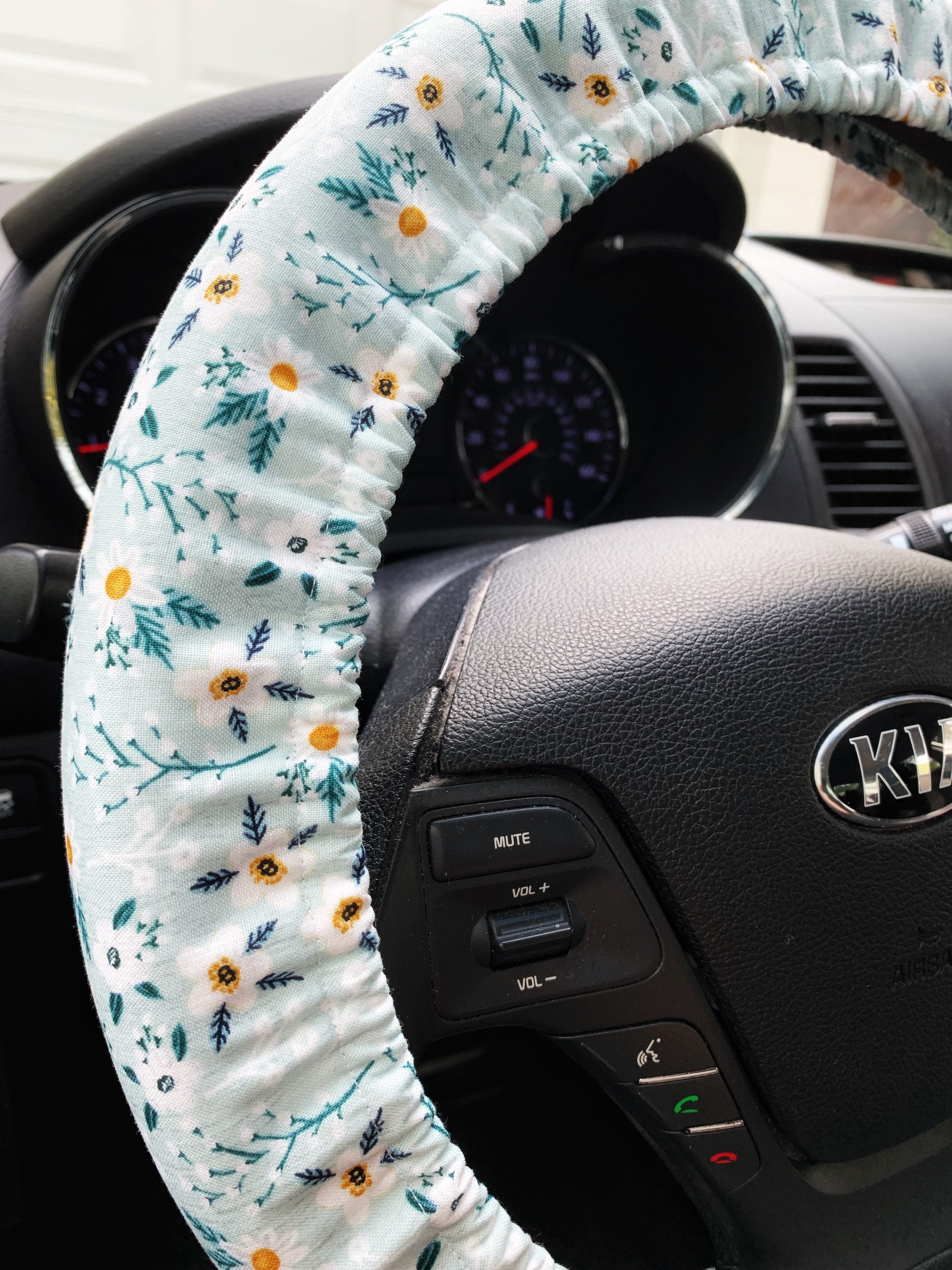 Mint Green Steering Wheel Cover sold by Colin Kelly, SKU 40413166
