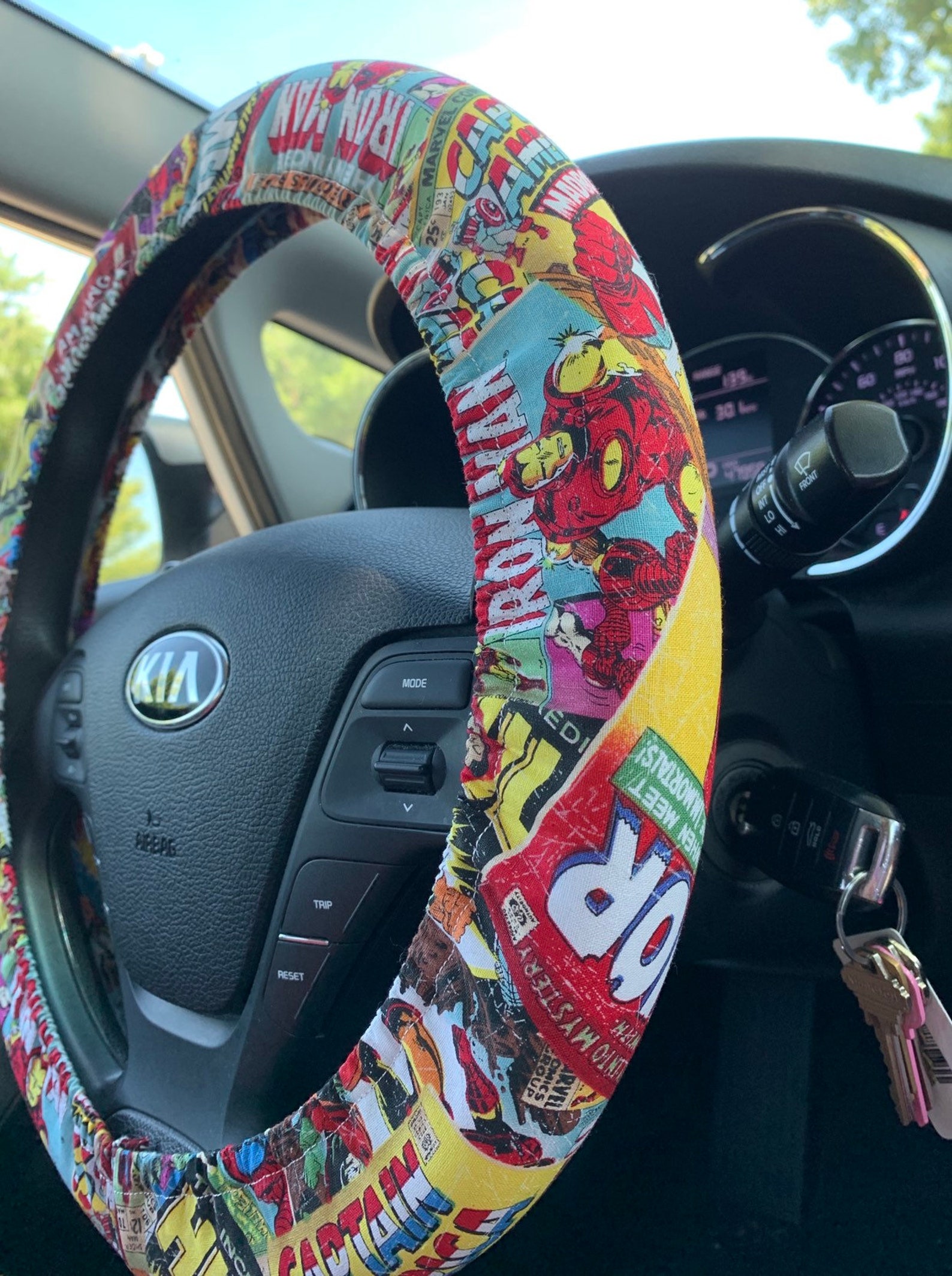 Steering Wheel Cover for Him Her Custom Car Accessories Etsy