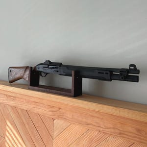Box Jointed Hardwood Hunting Shotgun/Rifle Stand - Mantle Style