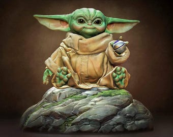 ベビーヨーダ | グローグー | 可動フィギュア | マンダロリアン