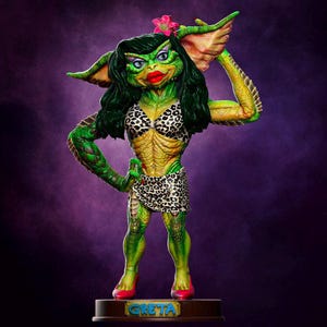 STL 3d printing Gremlins Greta figurine miniature fanart art horror collectible character creature digital file download fantasy statue