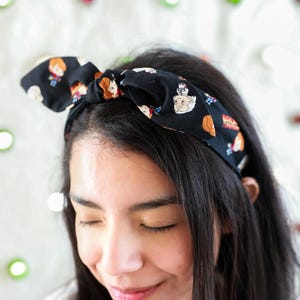 Chibi Kawaii Back To The Future Inspired Marty McFly / Doc Removable Bow Headband