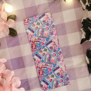 Pocket Monster Bookmark: Japanese Chip Bag Snacks, Laminated
