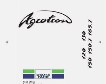 Deutz Agrotron 120-130-150-150.7-165.7 Operators Manual