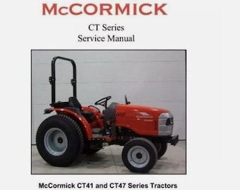 McCormick CT41 CT47 Workshop Manual
