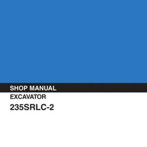 KOBELCO 235SRLC-2 excavator workshop manual