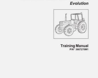 Landini Evolution 60 Series Workshop Manual
