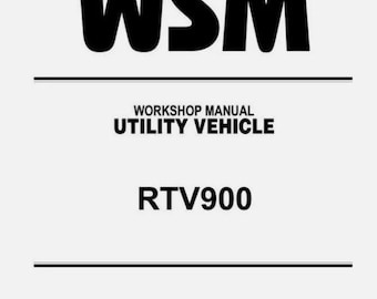 Manual de taller del Kubota-UTV-RTV900
