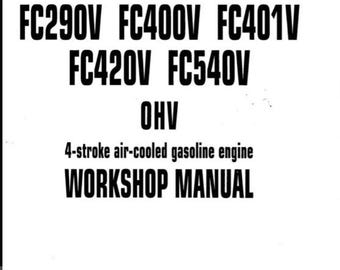 Kawasaki-Engine-FC290V-FC400V-FC401V-FC420V-FC540V-SM-0900 REPAIR-MANUAL