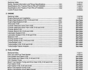 Case IH 5120 5130 5150 Dealers Workshop Manual
