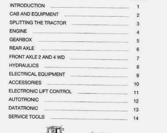 Massey Ferguson 3000 to 3100 series All Models Dealers Workshop Manual