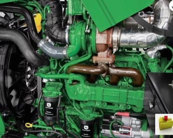 Kompletny zestaw instrukcji serwisowych silników John Deere
