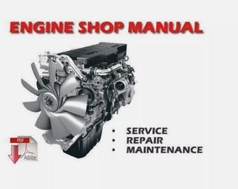 Complete Service Repair Manual for JCB Isuzu AA-6HK1T BB-6HK1T Engine