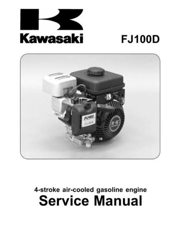 Kawasaki-engine-fj100-fj100d-sm-01200 Repair Manual - Etsy