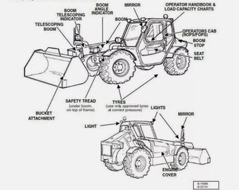Manual de taller de la cargadora Massey Ferguson TH 8947