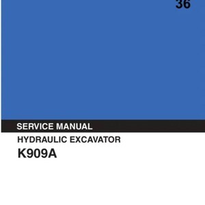 KOBELCO K909A EXCAVATOR service workshop manual