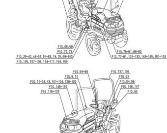 Iseki TH4365 HST Teile-Handbuch