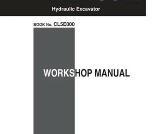 Takeuchi TB180FR Excavator Workshop and Parts Manuals Set  3 Manuals Large Manuals 1002 pages