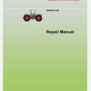 Claas Xerion Transmission Workshop Manual