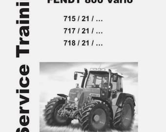 Fendt 800 715 717 718 Fault Codes Calibration Electronics Workshop
