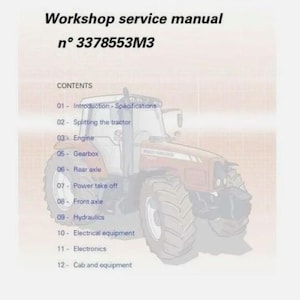 Massey Ferguson 7400 series Dealers Workshop Manual