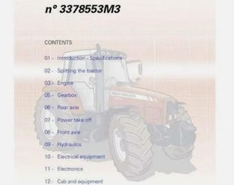 Massey Ferguson 7400 series Dealers Workshop Manual