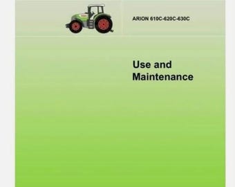 Manual de instrucciones del tractor Claas Arion 610C 620C 630C