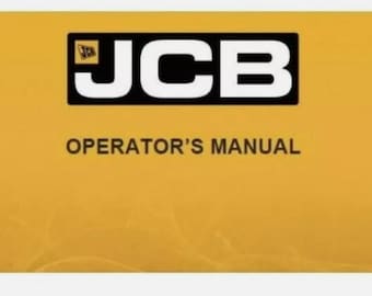 Manual del operador para JCB 8250 Fastrac. a partir del número de serie 1138000.