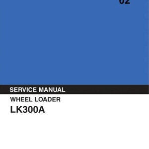 KOBELCO LK300A WHEEL LOADER service workshop manual