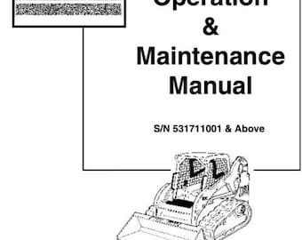 Bobcat T190 Bedienungs und Wartungsheft