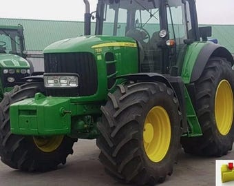 John Deere tractoren 7430 tot 7530 Premium tractoren werkplaatshandboek