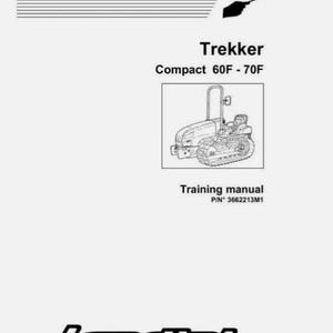 Landini Trekker Compact 60F 70F Series Workshop Manual