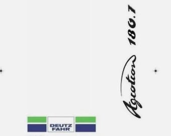 Deutz Agrotron 180.7 Operators Manual